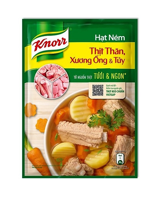 Dado granulare di carne Knorr Vietnam 170g.